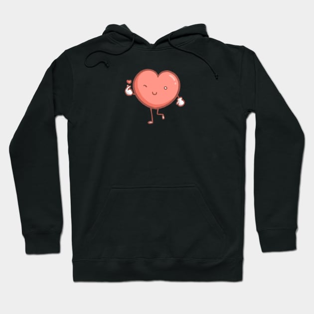 Heart <3 Hoodie by mschibious